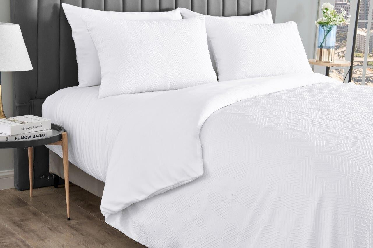 Luxury Geometric Bedding Duvet Quilt Cover Bedding Set Single Double King Size