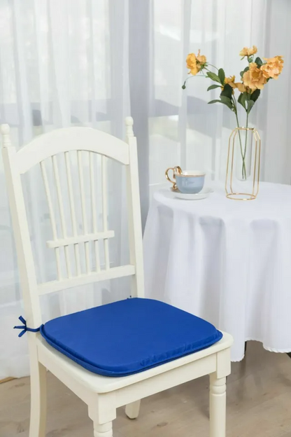 Chair Cushions Thick Tie On indoor outdoor Removable Seat Pads Square 38x38cm