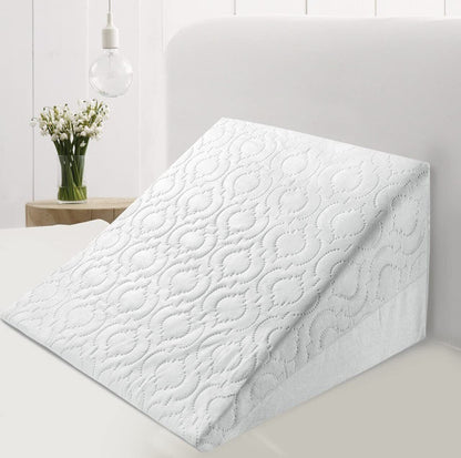 Bed Wedge Pillow Acid Reflux 11 Degree Memory Foam X-Large Bed Big Raised Pillow