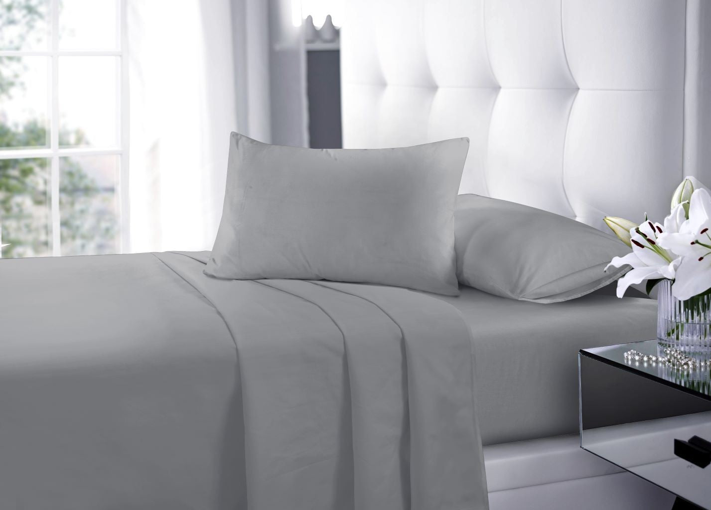 Flat Sheet Bed Sheets Ultra Soft Microfiber Single Double King Super King Size