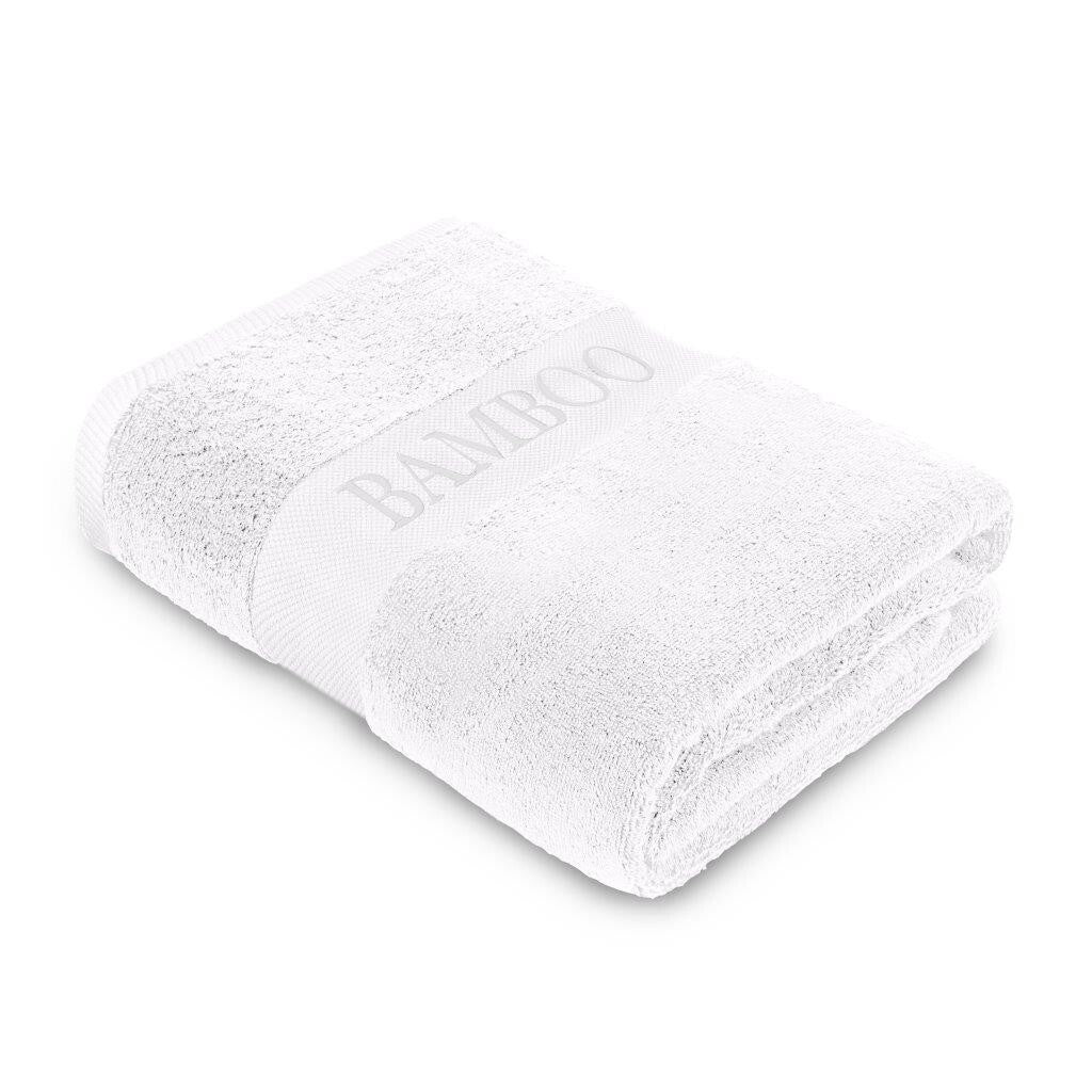Bamboo Towels 500GSM Pack of 2 Absorbent Quick Dry Bath Sheets Hand Bath Towel