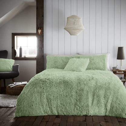 Hug & Snug Duvet Cover Fluffy Fur Fleece Cuddle Warm Quilt Bedding Set All Sizes