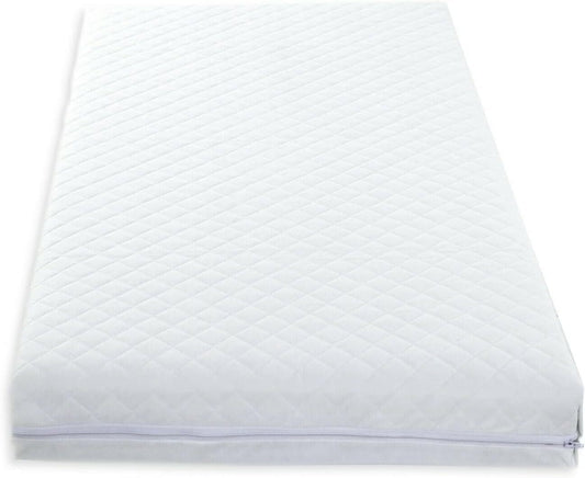 Cot Bed Mattress Baby Toddler Bed Delux Foam Breathable Waterproof Quilted Cover