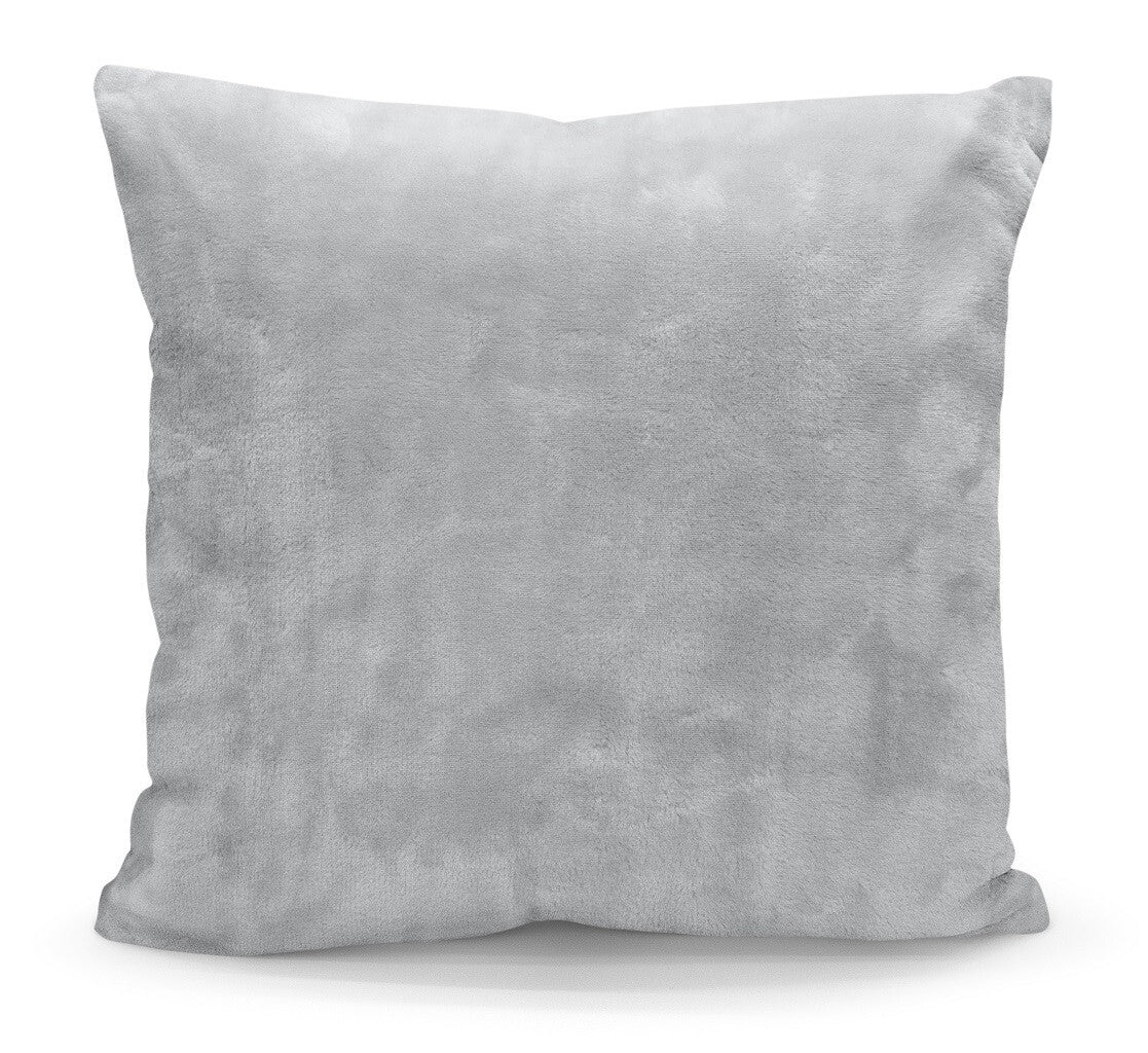 Plain Mink Throws Faux Fur Sofa Bed Warm Cuddle Blanket & Cushion Cover Beddings