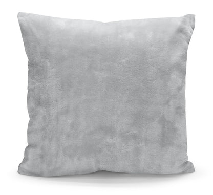 Plain Mink Throws Faux Fur Sofa Bed Warm Cuddle Blanket & Cushion Cover Beddings