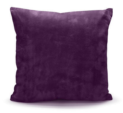 Plain Mink Throws Faux Fur Sofa Bed Warm Cuddle Blanket & Cushion Cover Beddings