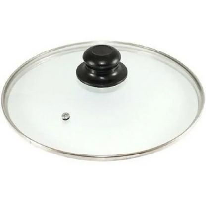 Universal Glass Pan Lid 16-34cm Tempered Saucepan Frying Pan Wok Vented Cover