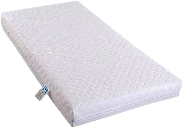 Cot Bed Mattress Breathable Toddler Crib Mattress Quilted Foam Water Resistance