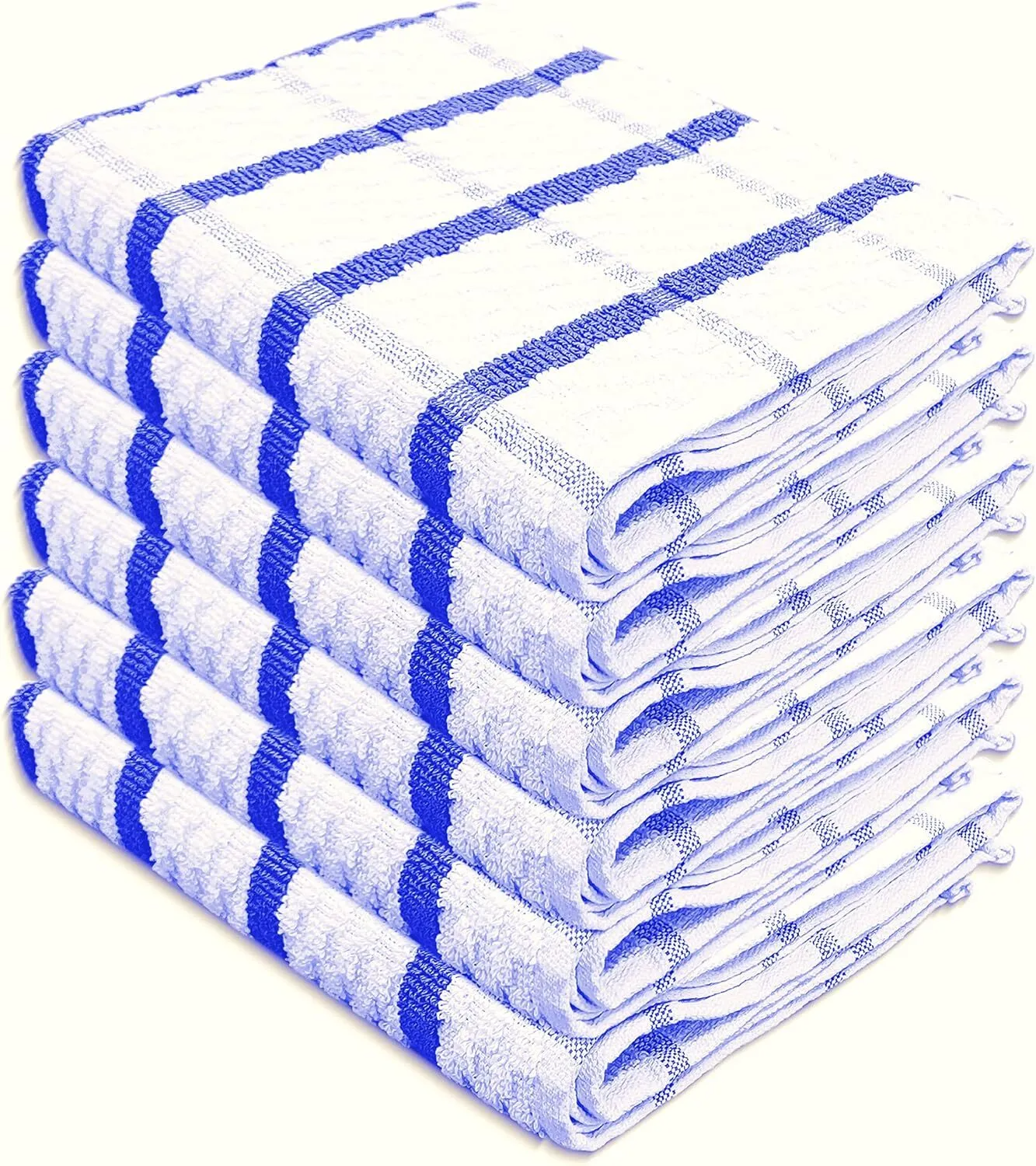 Pack Of 5-10 Terry 100% Cotton Tea Towels Set Dish Cloth Kitchen Cleaning Drying