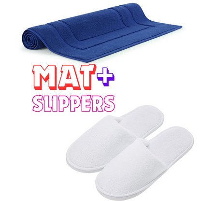 LUXURY GREEK STYLE BATH MAT PEDESTAL SET NON SLIP TOILET BATHROOM RUGS 1 PIECE
