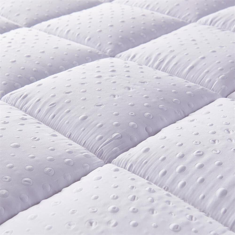 5cm, 2inch Deep MATTRESS TOPPER Heavy Box Stitched Thic Hotel Quality Microfiber