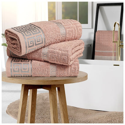 3Pcs Odella Bath Sheet 100% Egyptian Cotton Soft & Absorbent 500 GSM