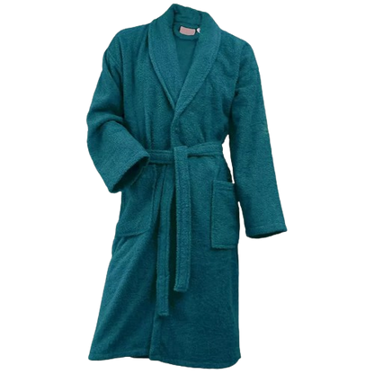 TERRY TOWEL BATH ROBE UNISEX LUXURY SOFT EGYPTIAN COTTON TOWELLING DRESSING GOWN