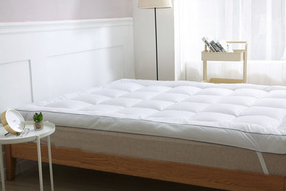 Microfiber Mattress Topper Hotel Quality Soft 4" Deep Bed Pad 10cm All Sizes