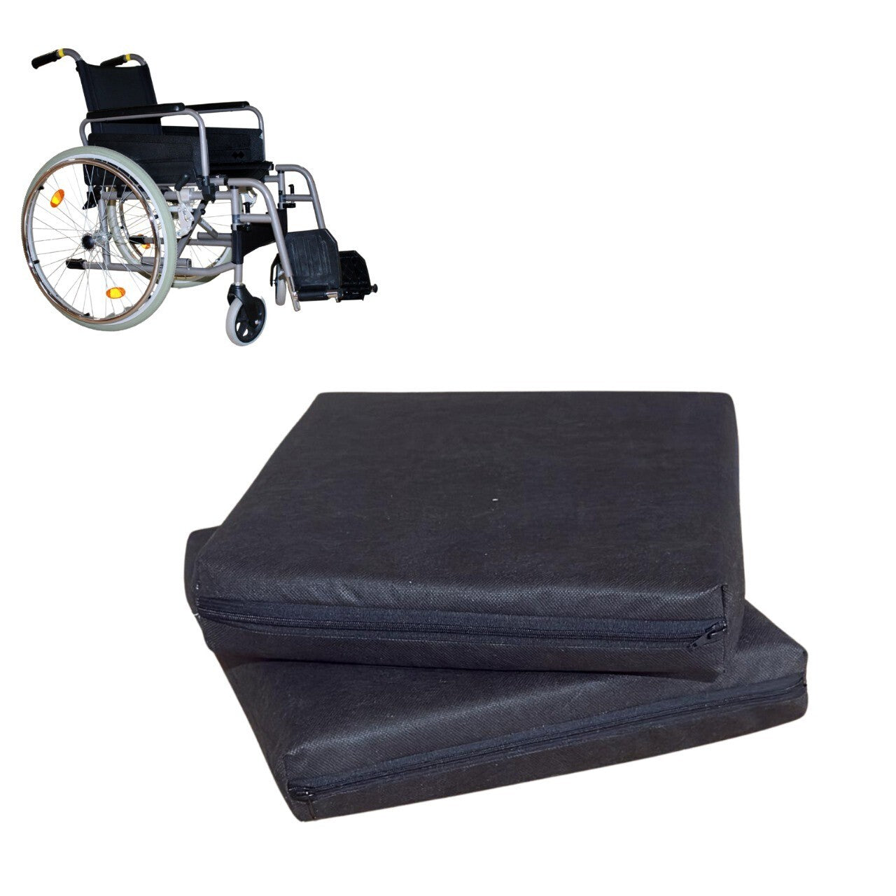 Wheelchair Density Foam Pressure Relief Waterproof Cushion Seat Pad Comfort