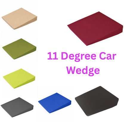 Firm Foam Back Support Cushion Wedge Posture Lumbar Orthopedic Seat 11 DEGREE