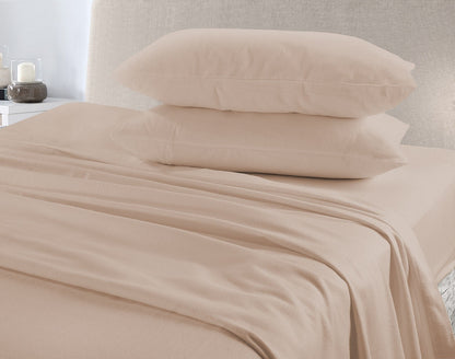 Flannelette 100% Brushed Cotton  Duvet Quilt Cover Bed Set Double King Single