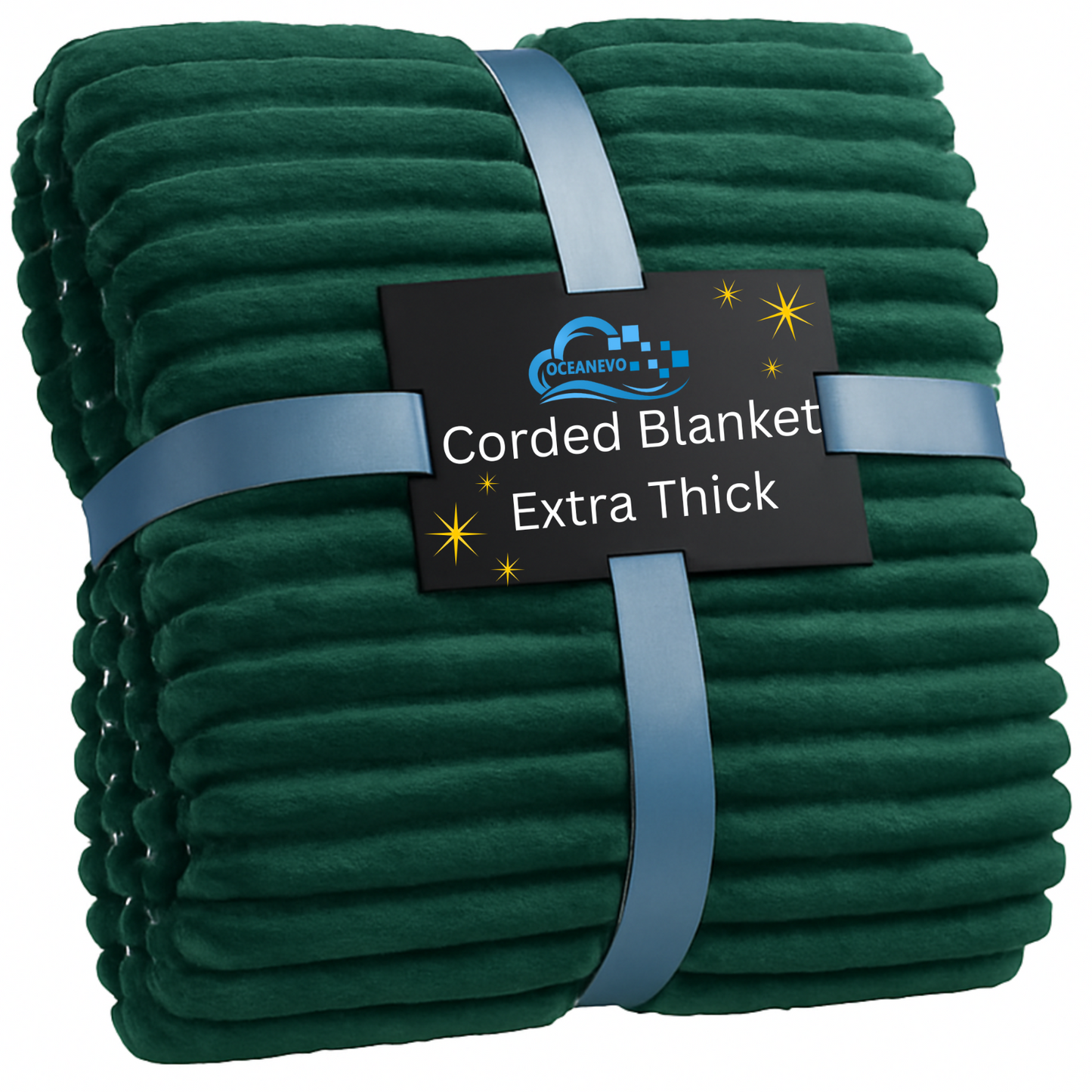 Ribbed Throws Fleece Blanket Chunky Cord Faux Fur Large Size Sofa Bed Corded