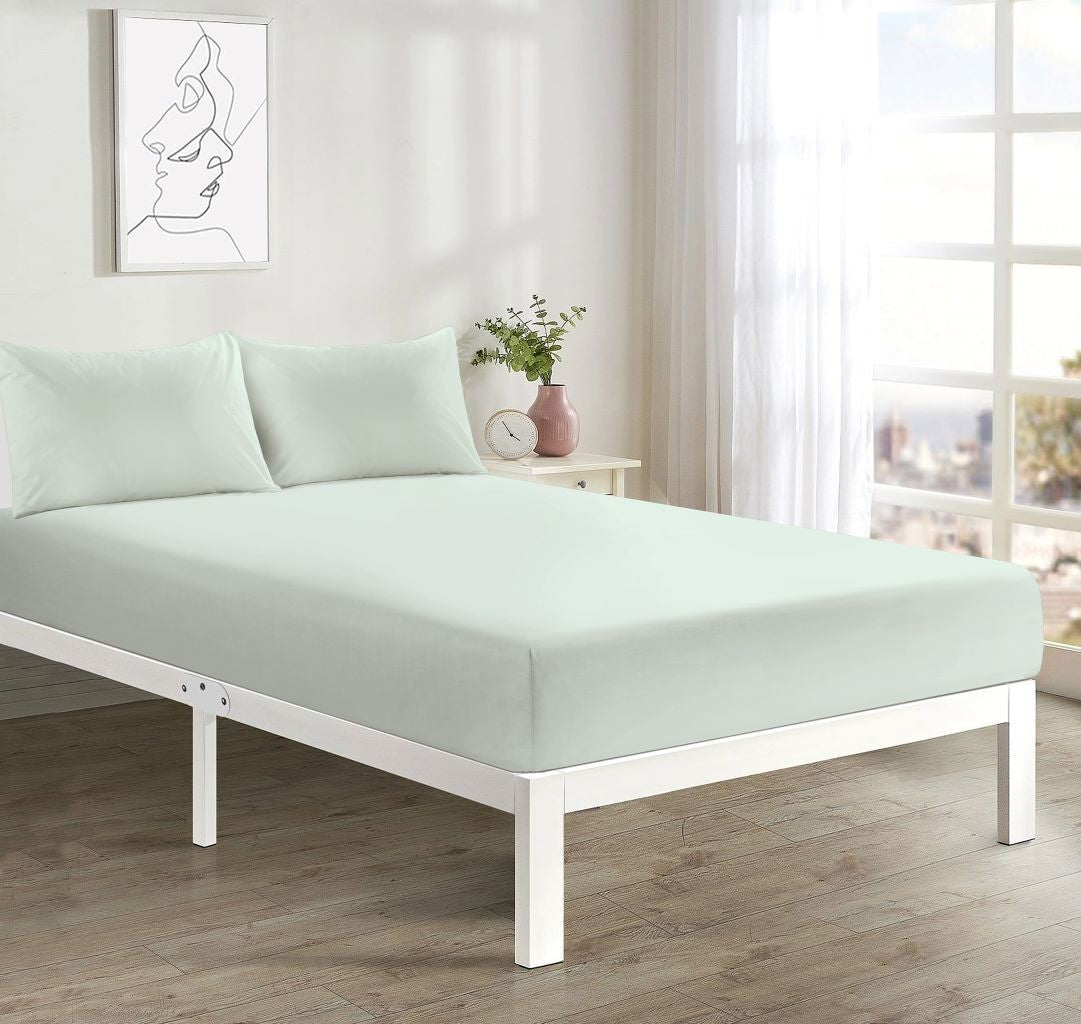 Ultra Soft  Fitted Sheet Bed Sheet 40cm Extra Deep Single Double King all Sizes