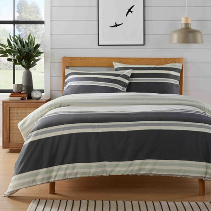 Miami Stripes Duvet Set Pillowcase Printed Bed Cover Single Double King Beddings