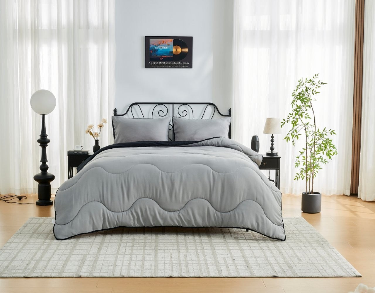 10.5 Tog Coverless  Microfibre Duvet Lightweight Ultra Soft Warm Cosy Quilt Sets