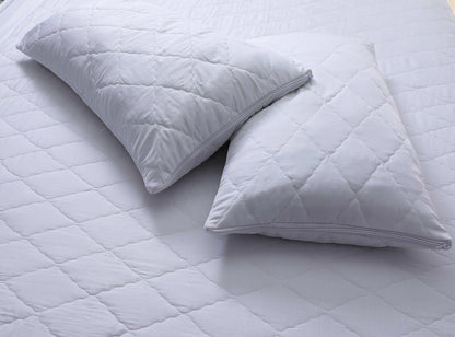 EXTRA DEEP QUILTED WATERPROOF MATTRESS PROTECTOR  FITTED SHEET BED WET COVER
