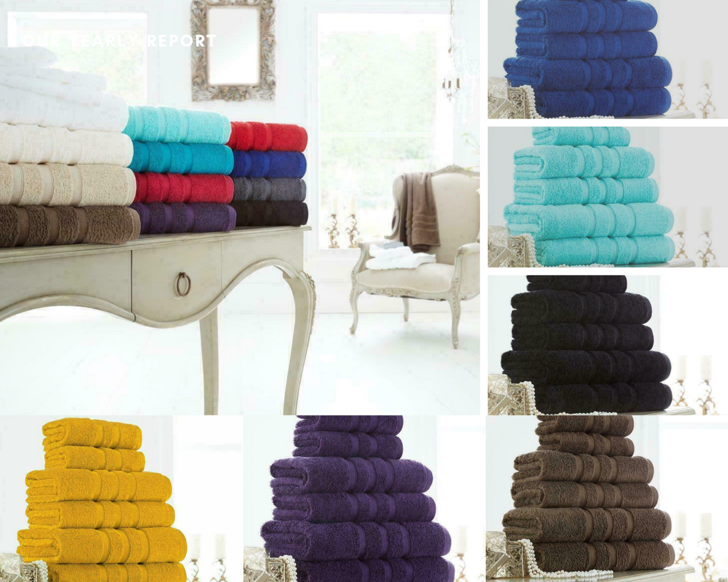 100% Egyptian Cotton Bath Sheets 600 GSM Bath Hand Towels Bathroom Towel 2 Pack