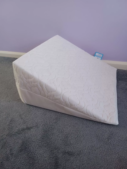 XLarge Acid Reflux Flex Foam Support BedWedge Pillow Quilted Removable Zip Cover