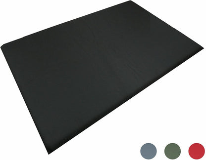 Caravan Camping Campervan Foam Mattress Topper VW T4 T5 Westfalia California Mercedes Marco Polo - 190 X 120 X 5 CM (DOUBLE BED) BLACK