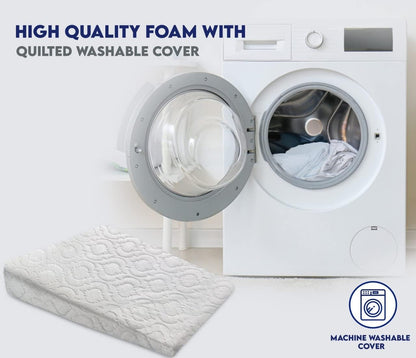 Bassinet  Baby Wedge Pillow Pram Cot Bed Acid Reflux Colic Congestion, Helps Sleeping, Feeding, Baby Anti Baby Spit Milk Nursing