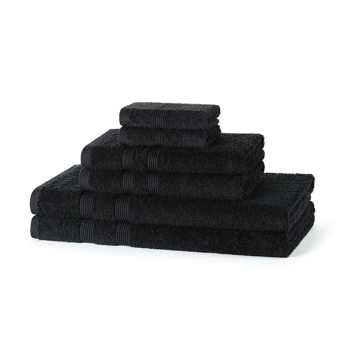 500GSM cotton towel bale set in Royal Blue — rich blue heavyweight bathroom towels