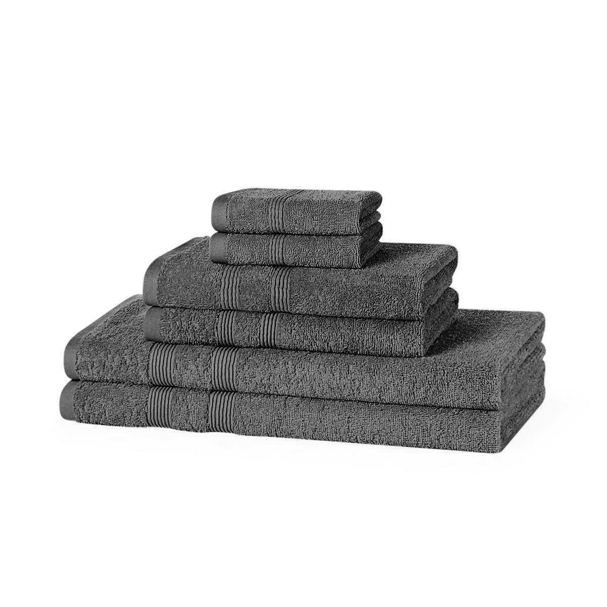 500GSM cotton towel bale set in Kingfisher — vibrant teal luxury bathroom towel set