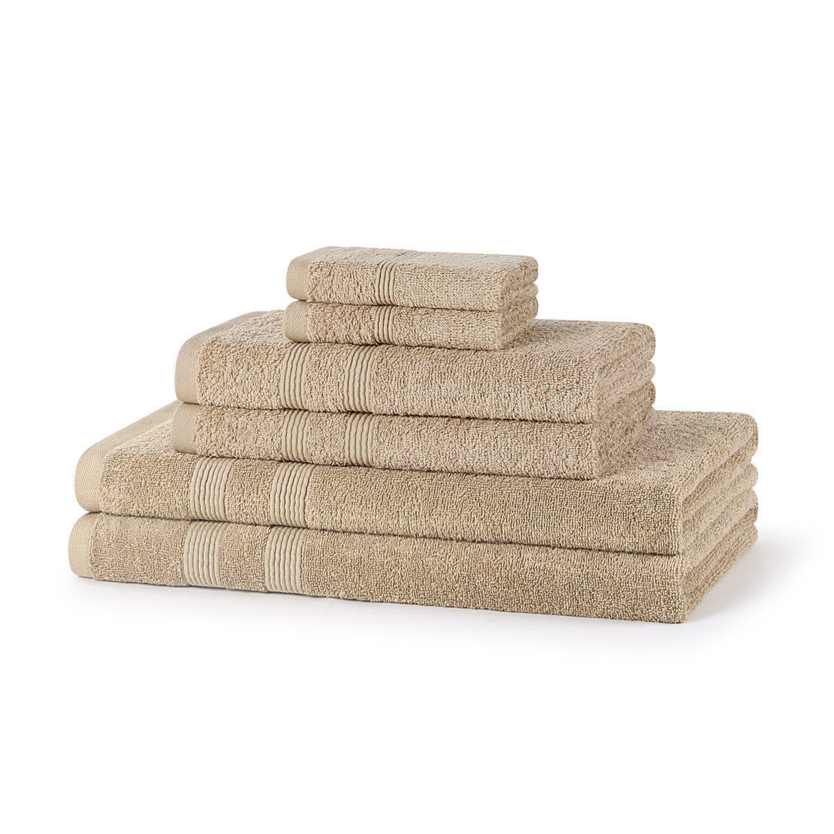 500GSM cotton towel bale set in Pink — soft pastel luxury bathroom towel set