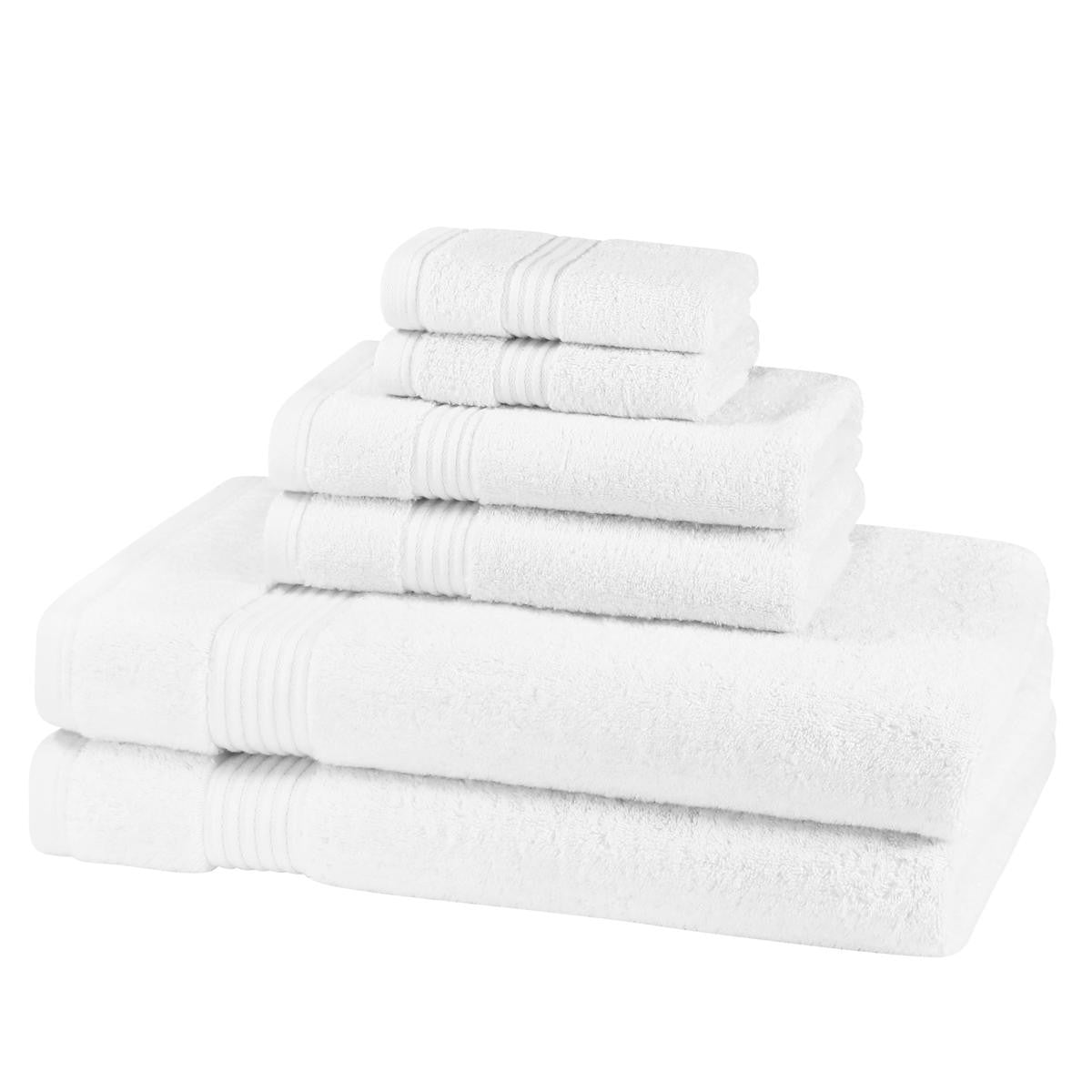 6 Piece 700GSM Bamboo Towel Set - Sage Green