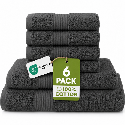 500 GSM Egyptian Cotton Luxury Towels – Super Soft Face Hand Bath Sheet