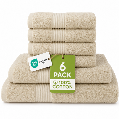 500 GSM Egyptian Cotton Luxury Towels – Super Soft Face Hand Bath Sheet