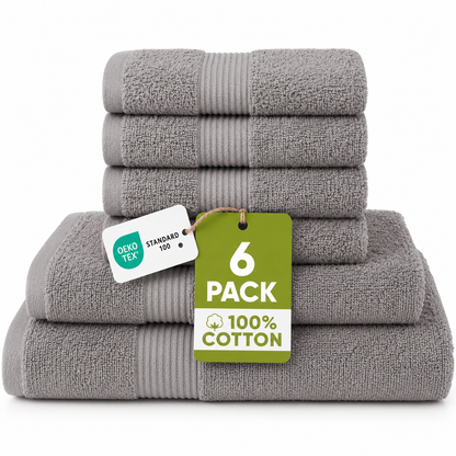 500 GSM Egyptian Cotton Luxury Towels – Super Soft Face Hand Bath Sheet