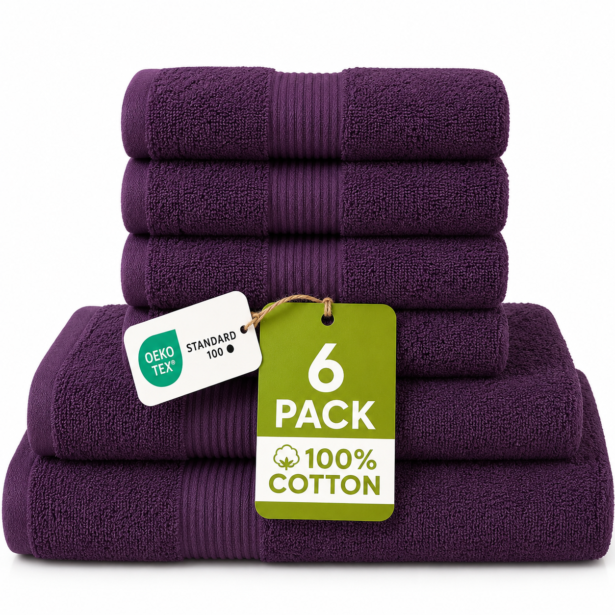 500 GSM Egyptian Cotton Luxury Towels – Super Soft Face Hand Bath Sheet