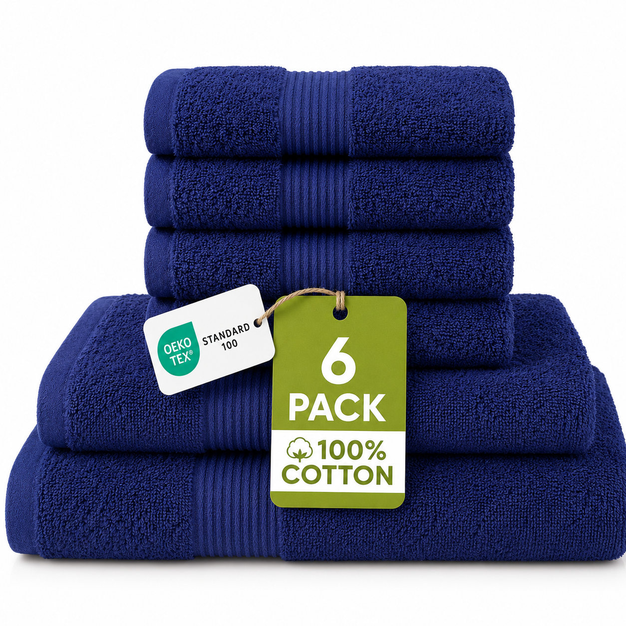500 GSM Egyptian Cotton Luxury Towels – Super Soft Face Hand Bath Sheet