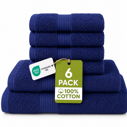 500 GSM Egyptian Cotton Luxury Towels – Super Soft Face Hand Bath Sheet