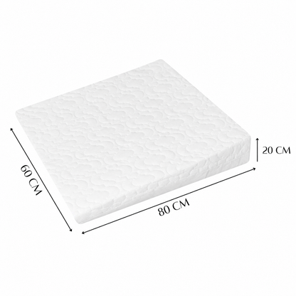 Bed Wedge Pillow Acid Reflux 11 Degree Memory Foam – X-Large Back Support