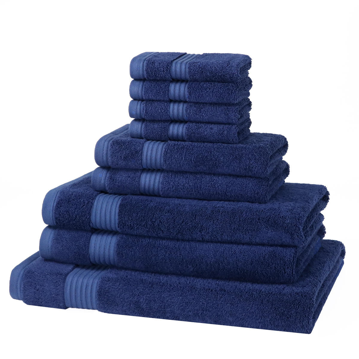 9 Piece Bamboo Towel Bale - Duck Egg Blue