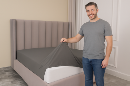 Soft Microfibre Fitted Sheet Deep Pocket 10 inch (25 cm) Easy Care Bottom Sheet