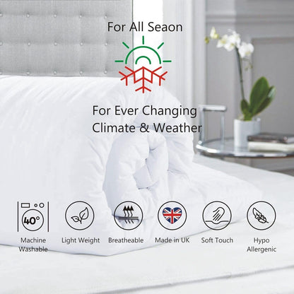 Anti Allergy Deep Sleep Winter Warm Duvet Quilt Ultra Soft and Comfortable Quilt Duvet Ideal for Cold Nights – Hypoallergenic and Machine Washable