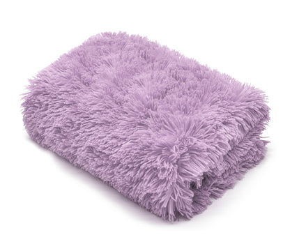 Lush Long Pile Super Soft Cosy Throw – Sofa Bed Fleece Blanket Double King