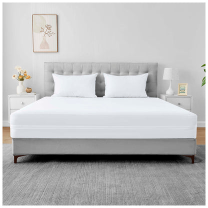 Anti Bed Bug Mattress Protector Zipped Waterproof Cover – Full Encasement Zip Closure – Breathable, Dust Mite & Allergy Barrier – Soft Noiseless Fabric – Single, Double, King & Super King Sizes – Bed Bug Proof Mattress Cover for Total Protection