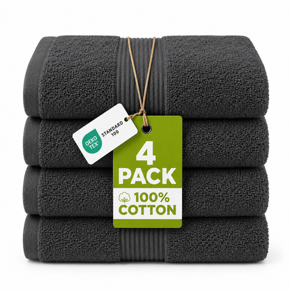 500 GSM Egyptian Cotton Luxury Towels – Super Soft Face Hand Bath Sheet