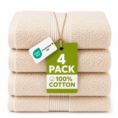 500 GSM Egyptian Cotton Luxury Towels – Super Soft Face Hand Bath Sheet