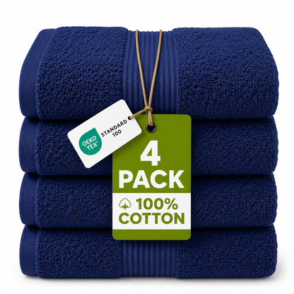 500 GSM Egyptian Cotton Luxury Towels – Super Soft Face Hand Bath Sheet