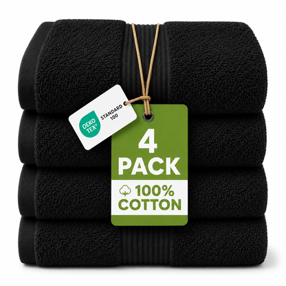 500 GSM Egyptian Cotton Luxury Towels – Super Soft Face Hand Bath Sheet
